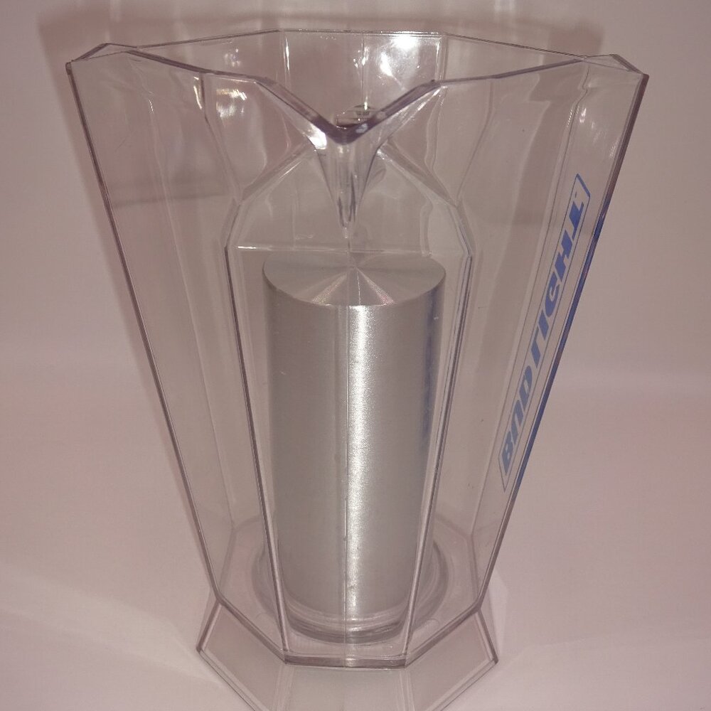 Bud Light Logo Plastic Polar Pitcher w/ Stainless Steel Ice Holder 60 Oz 9" USA - Picture 4 of 9